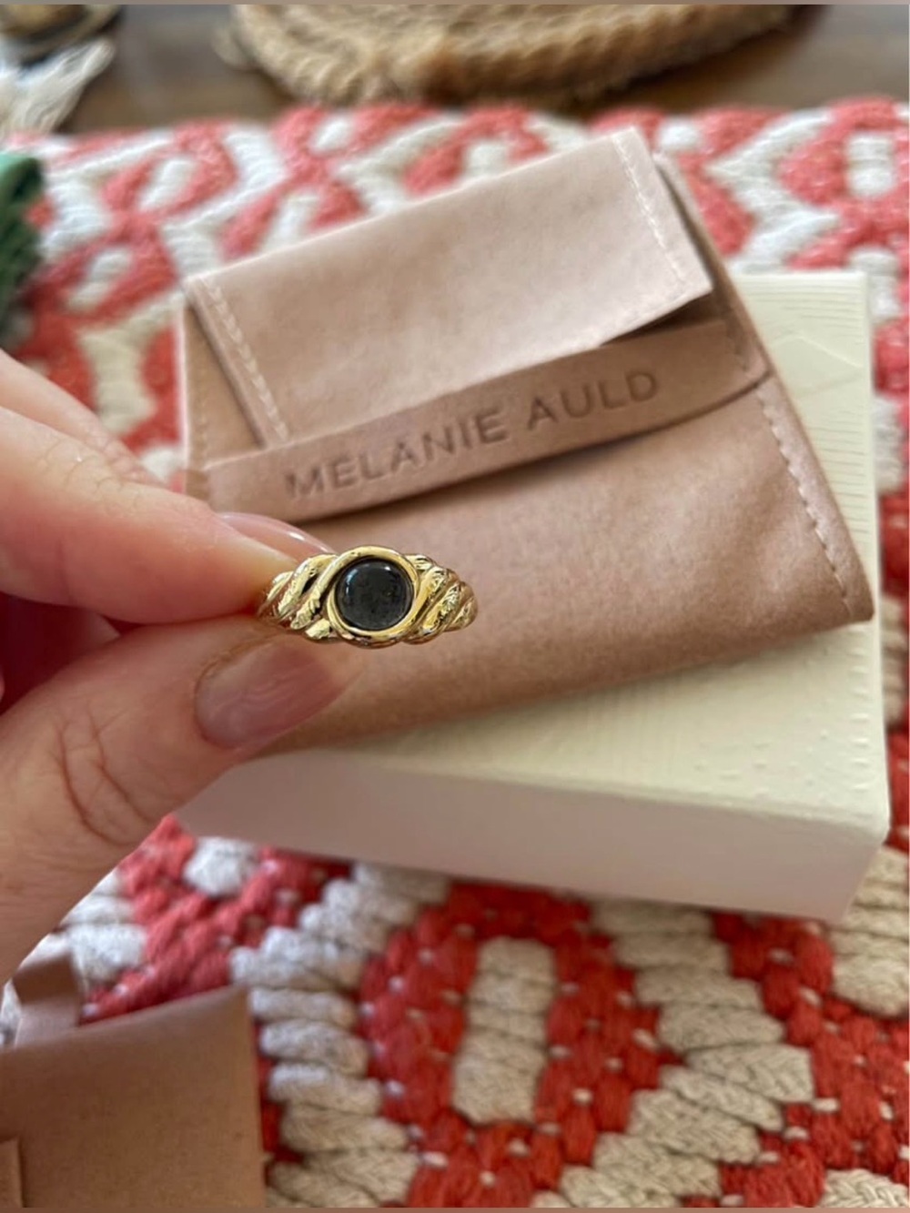 Melanie Auld Mood Ring (size 6, gold vermeil)
